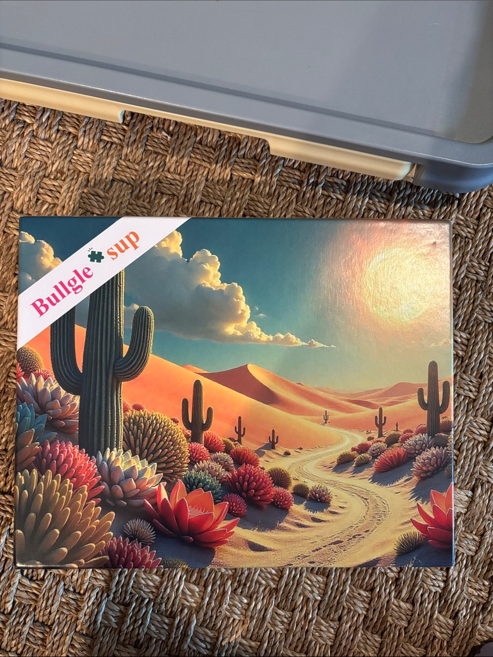 Cacti Desert 1000 piece jigsaw puzzle